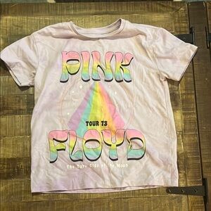 Pink Floyd Pink Short Sleeve Tees